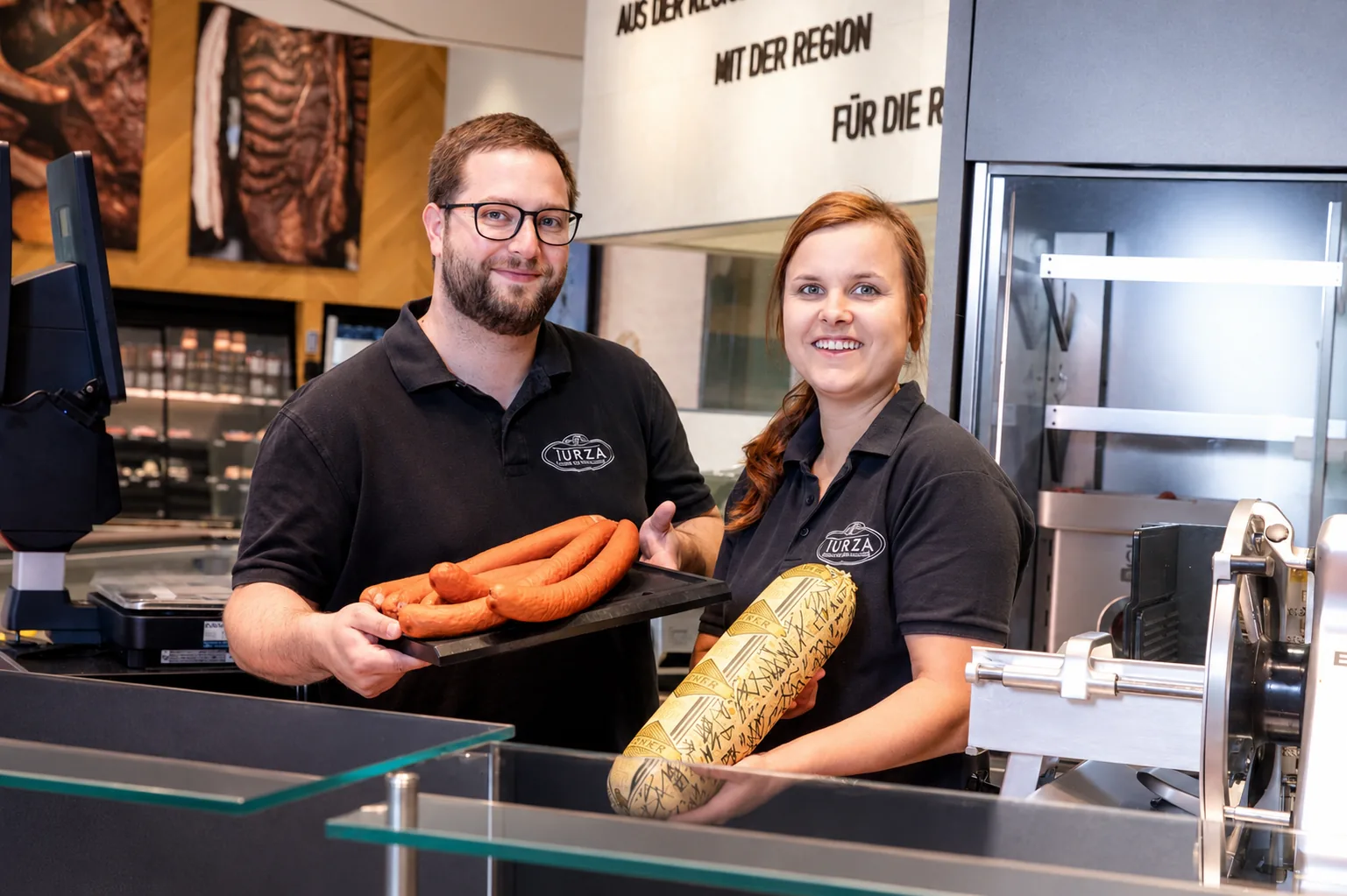 Philipp und Birgit Turza – links Philipp, rechts Birgit Turza